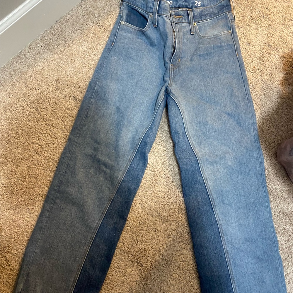 JCREW WIDE LEG JEANS